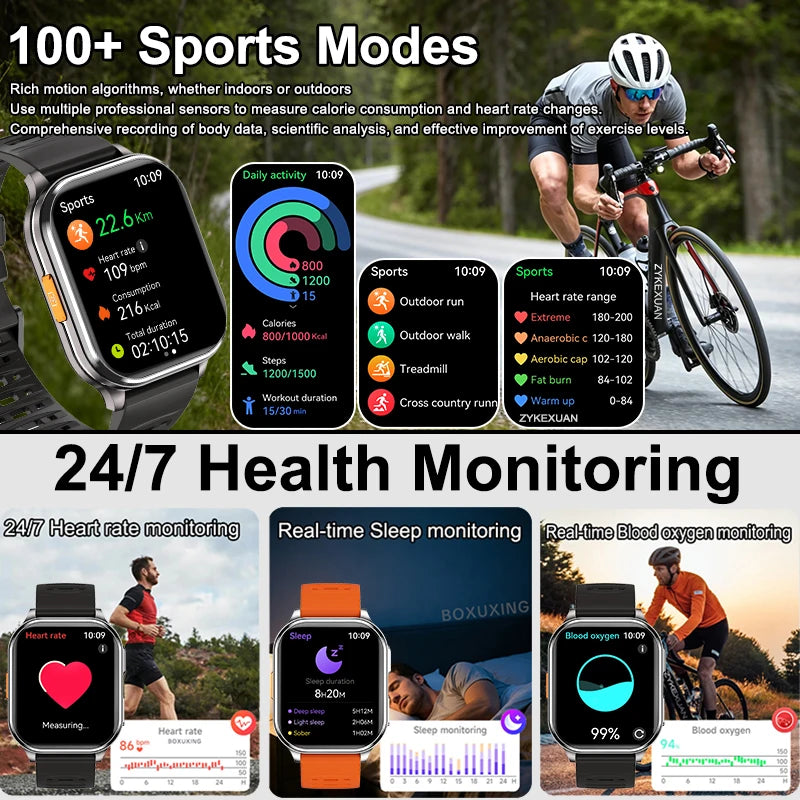 2.01-Inch Calling Smartwatch