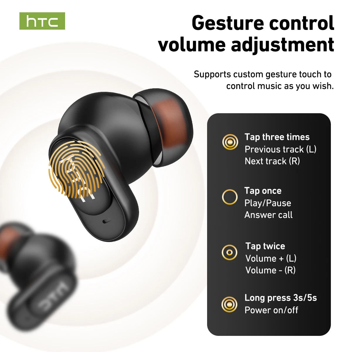 AI Translation Wireless Earbuds with LED Display