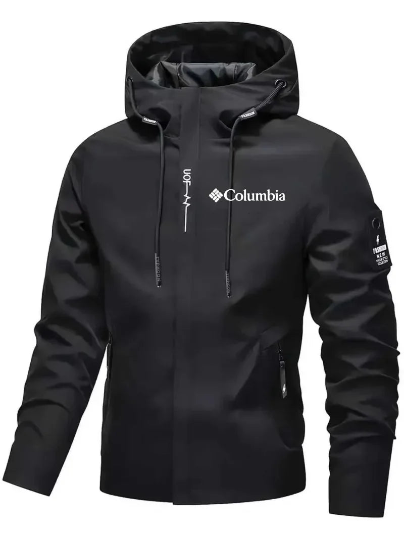 Men's Hooded Zip-Up Jacket