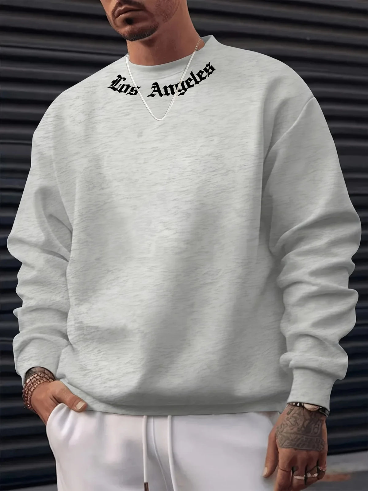 Men's Graphic Print Casual Hoodie