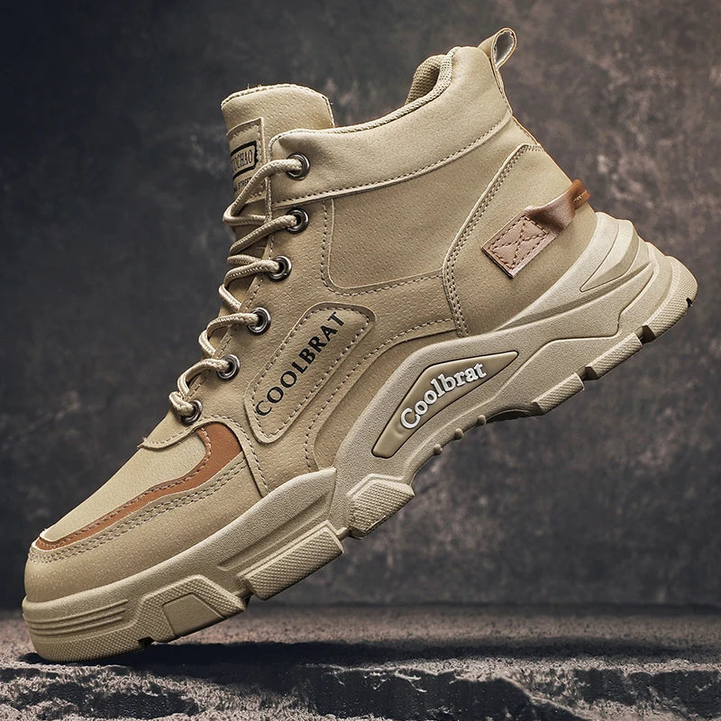 Chaussures décontractées à lacets pour homme