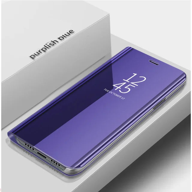 Mirror Flip Phone Case for Samsung Galaxy a51, a71, m40s