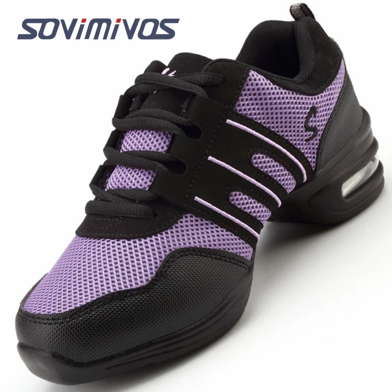 Lace-Up Dance Sneakers for Jazz and Hip-Hop — product view