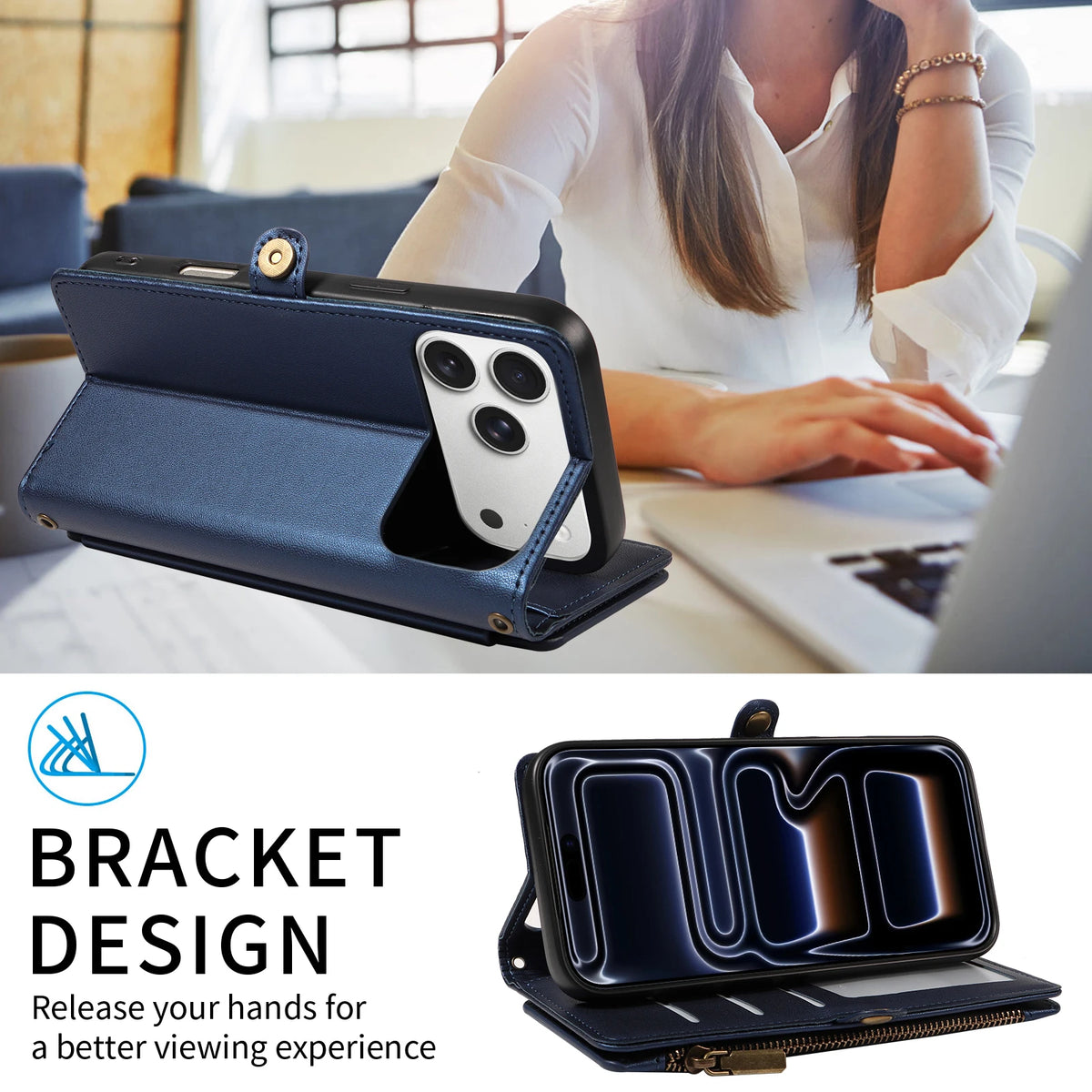 Crossbody Wallet Phone Case with Coin Pocket for iPhone 12 mini, iPhone 12 Pro, iPhone 11, iPhone 12 Pro Max, iPhone 11 Pro, iPhone 11 Pro Max, iPhone XS Max, iPhone XS, iPhone 14 Plus, iPhone 14 Pro Max, iPhone 13, iPhone 14 Pro & More Models