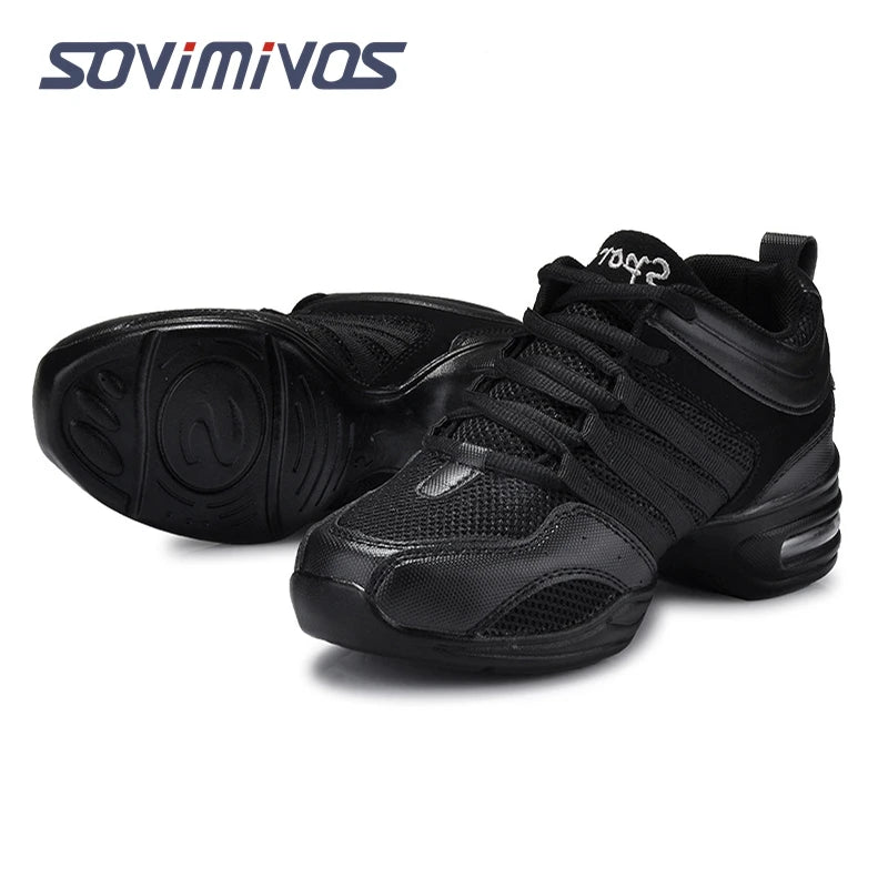 Lace-Up Dance Sneakers for Jazz and Hip-Hop — product view