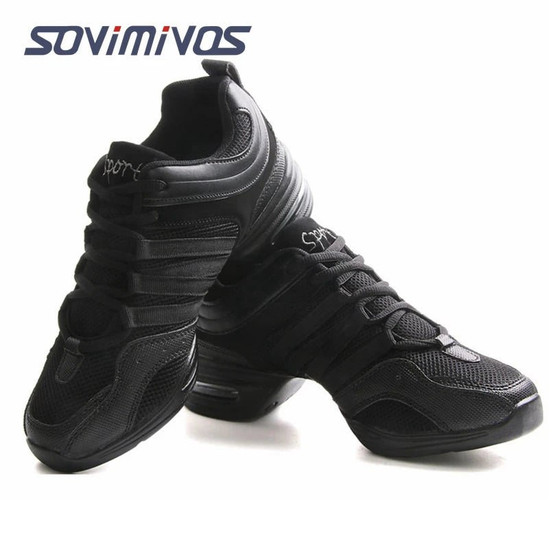 Lace-Up Dance Sneakers for Jazz and Hip-Hop — product view