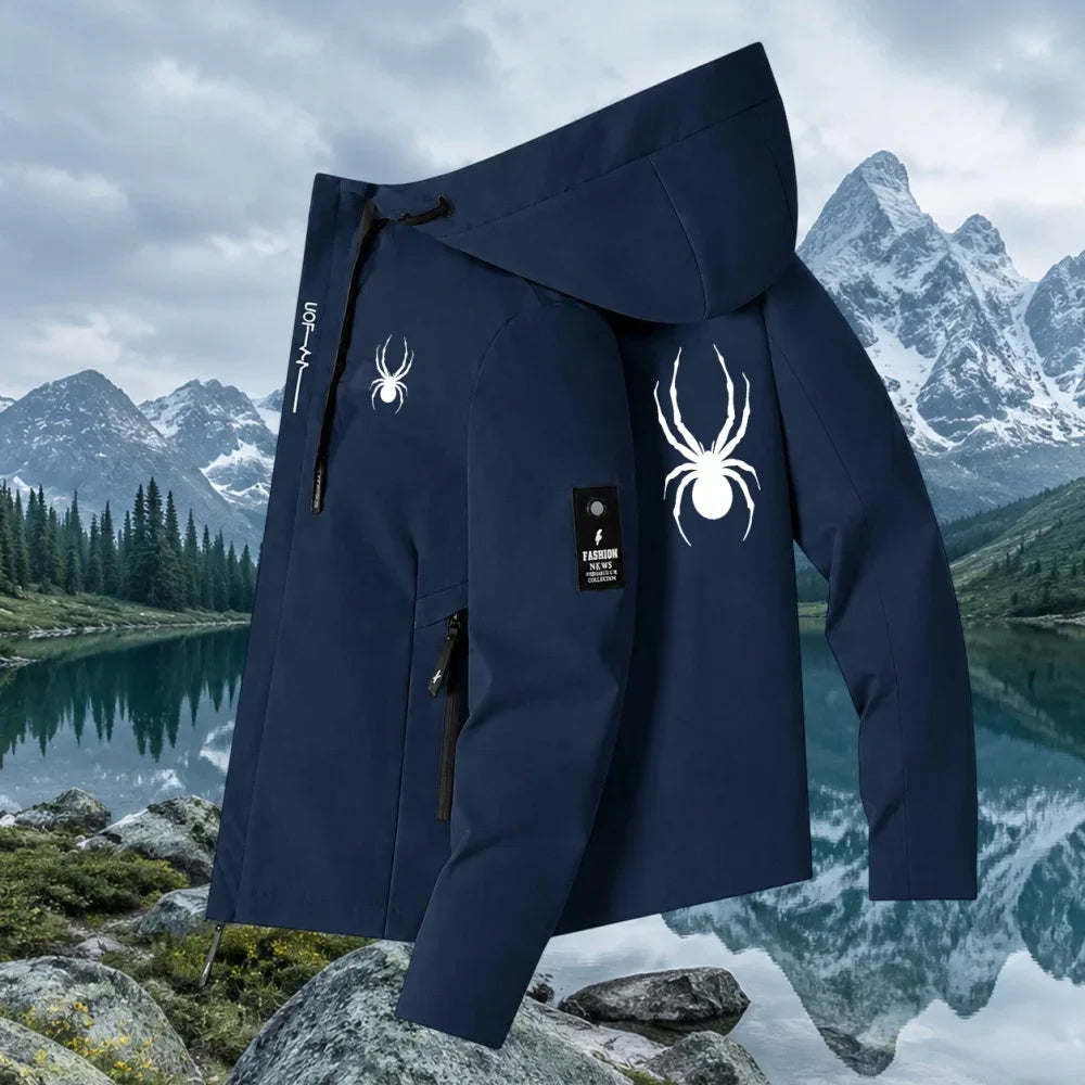 Men's Hooded Zip-Up Jacket