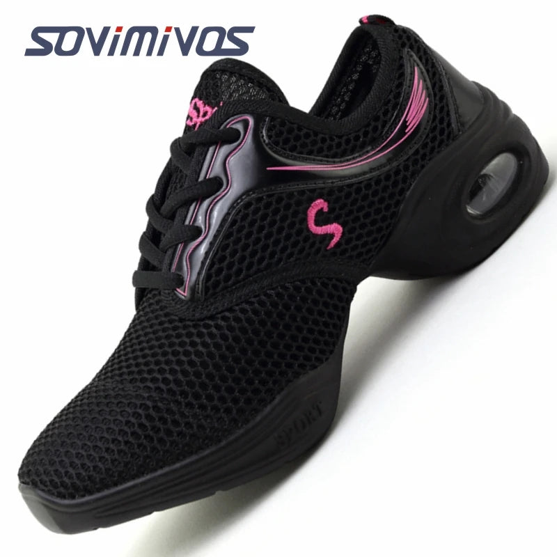 Lace-Up Dance Sneakers for Jazz and Hip-Hop — product view