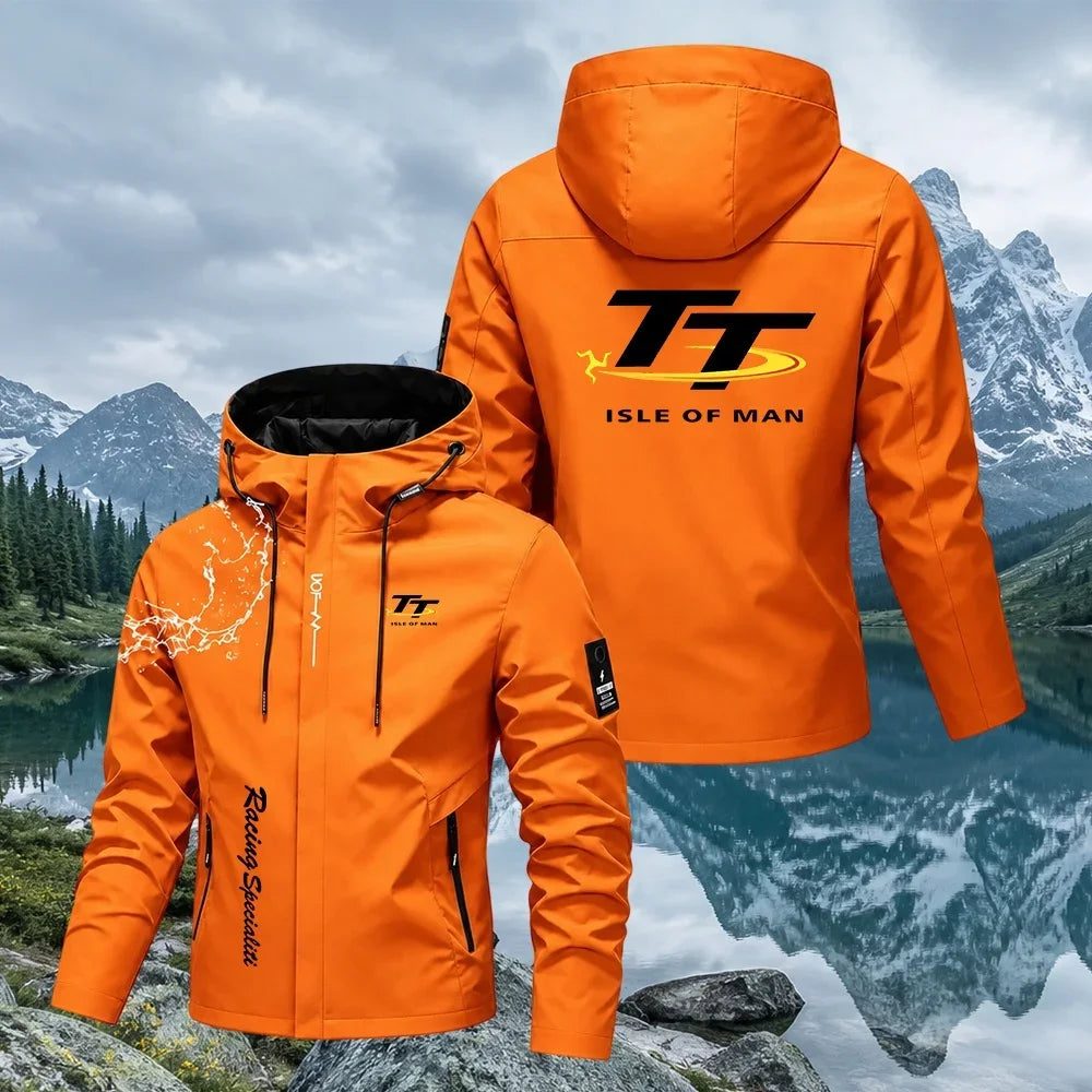 Men's Hooded Zip-Up Jacket