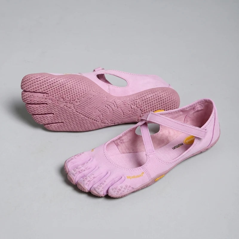 Five-Toe Flats with Elastic Closure — product view