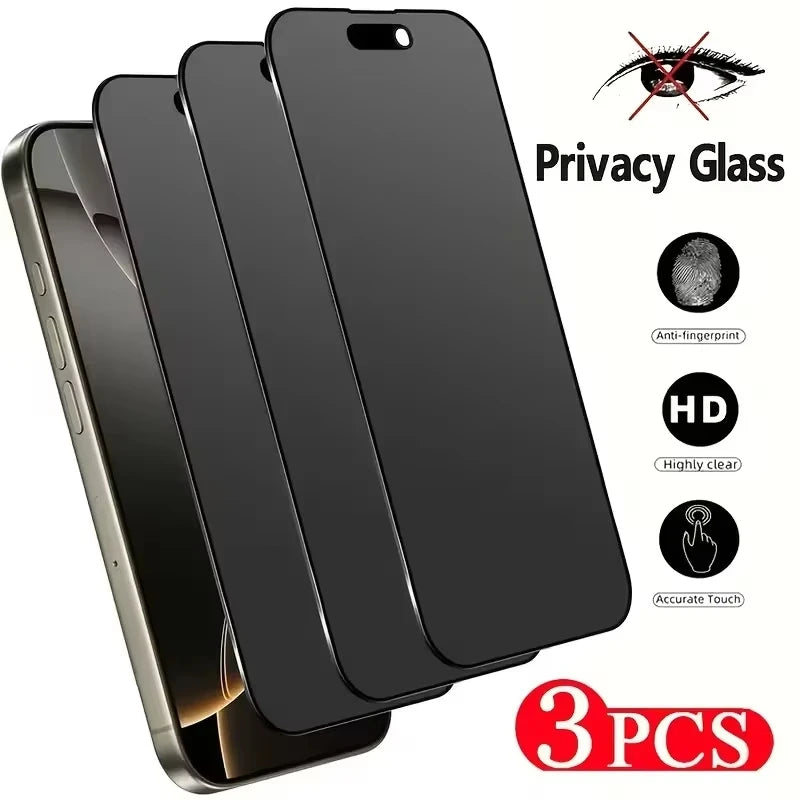 Privacy Tempered Glass Screen Protector for iPhone 12 Pro Max, iPhone 12 Pro, iPhone 11 Pro Max, iPhone 11 Pro, iPhone 17 Pro, iPhone 17 Pro Max, iPhone XR, iPhone 13 Pro, iPhone 13 mini, iPhone 13 Pro Max, iPhone 12 mini & More Models