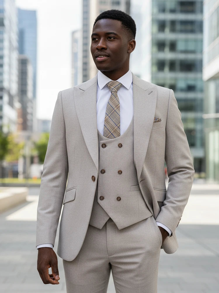 Men's Slim-Fit Suit Set — product view