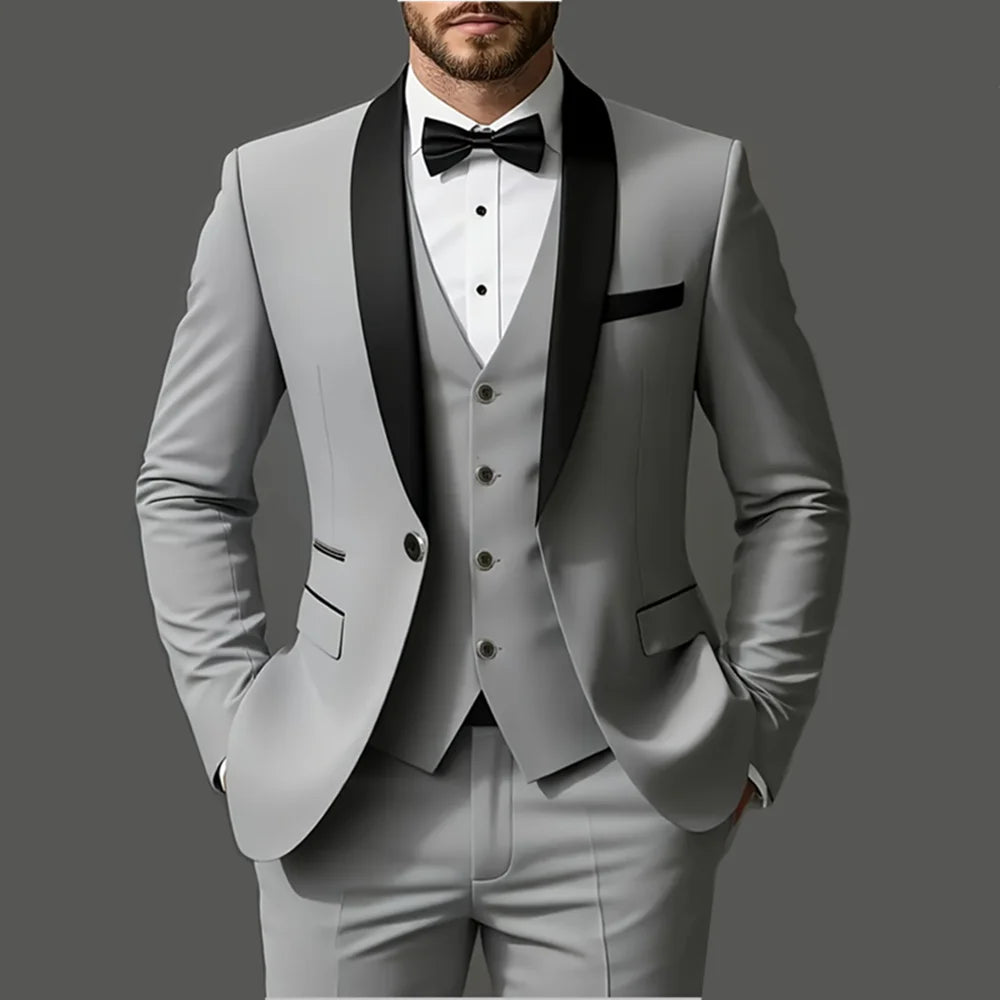 Men's 3-Piece Suit Set — product view