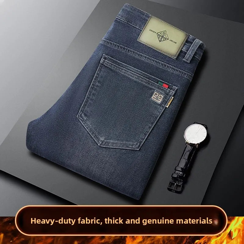 Men's Cotton Stretch Straight-Leg Jeans — product view