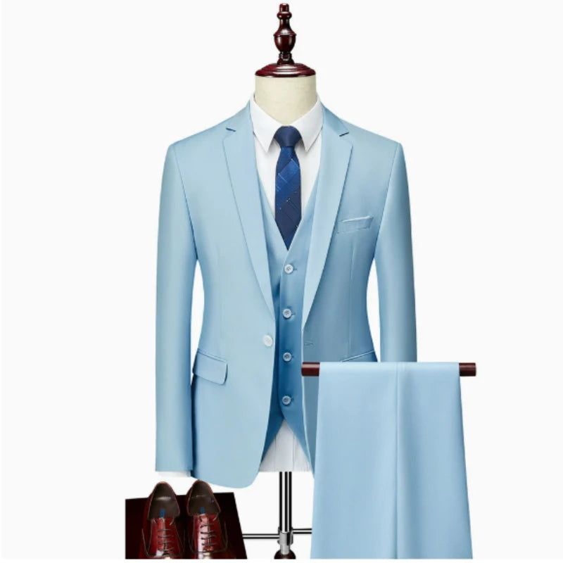 Men's British-Inspired Wedding Suit