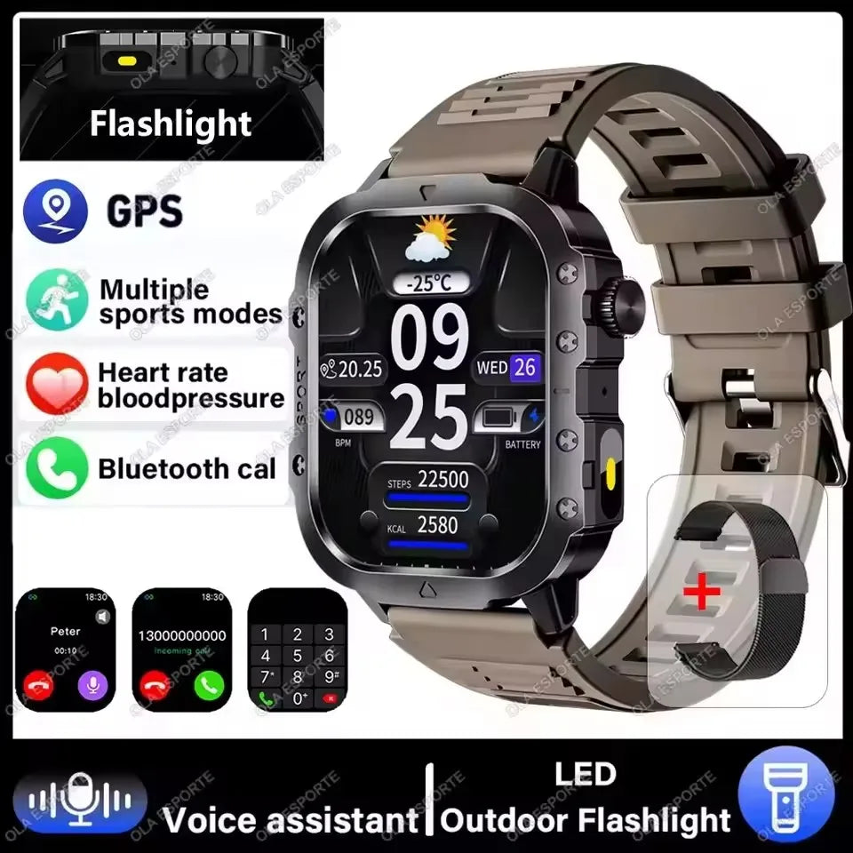 Outdoor 1.83-Inch Calling Smartwatch
