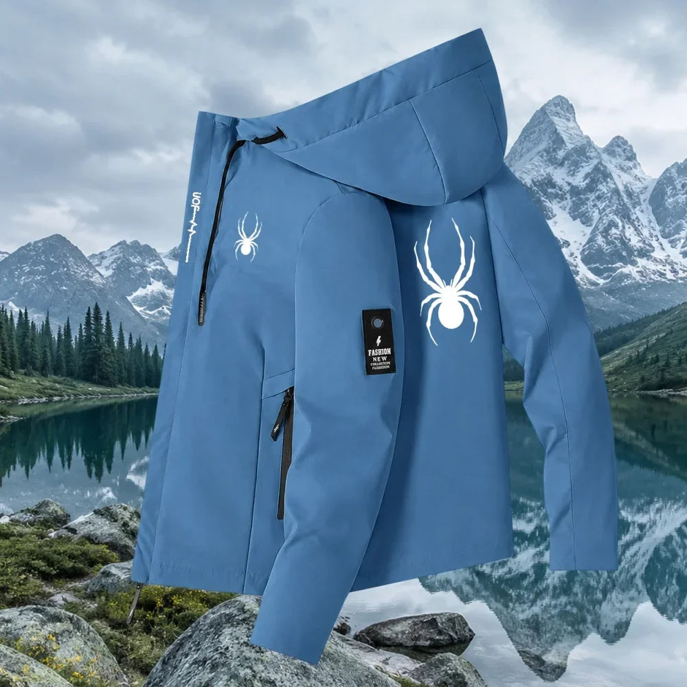 Men's Hooded Zip-Up Jacket