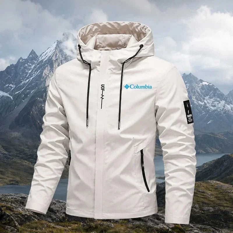 Men's Hooded Zip-Up Jacket