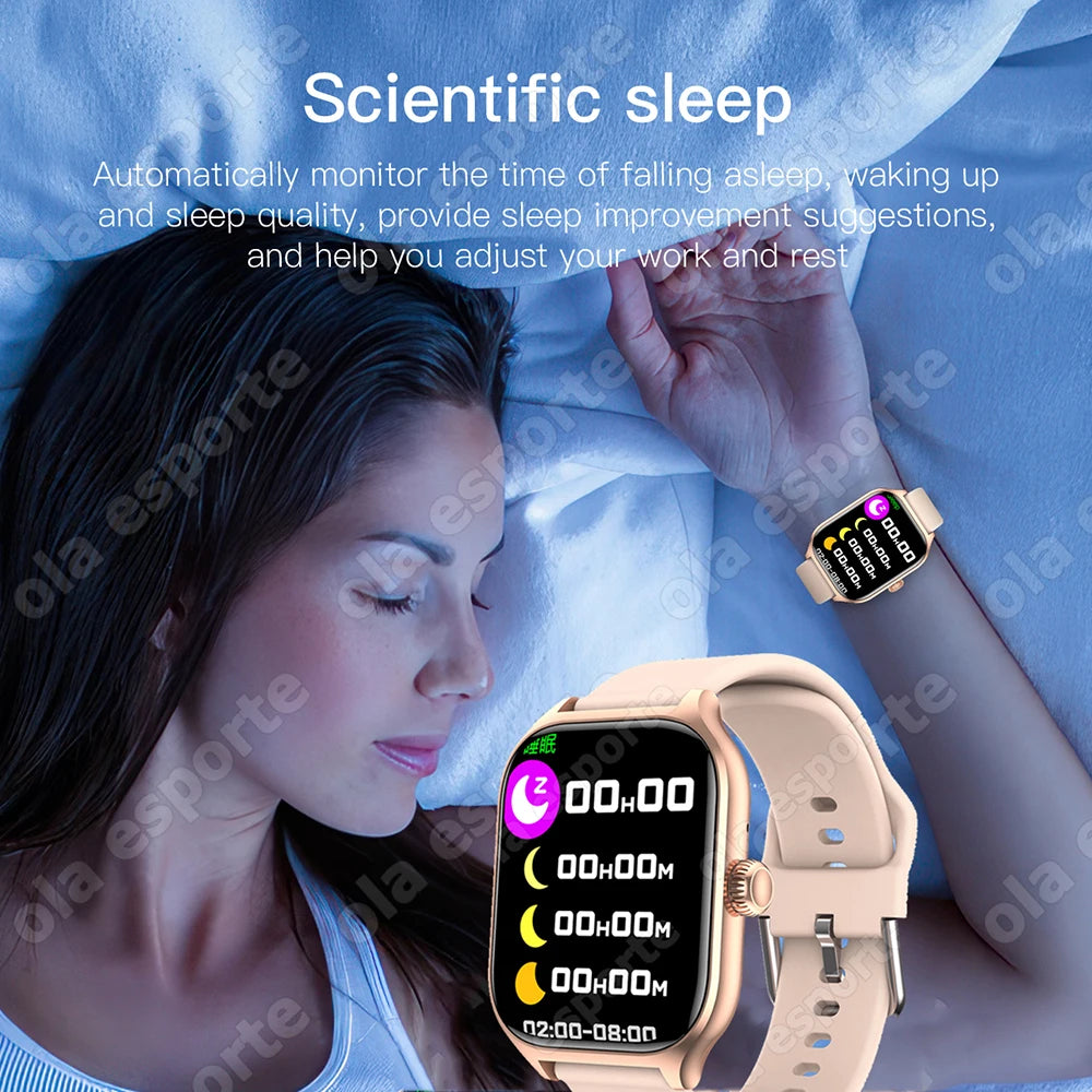 Outdoor 2.01-Inch Calling Smartwatch with Custom Dial