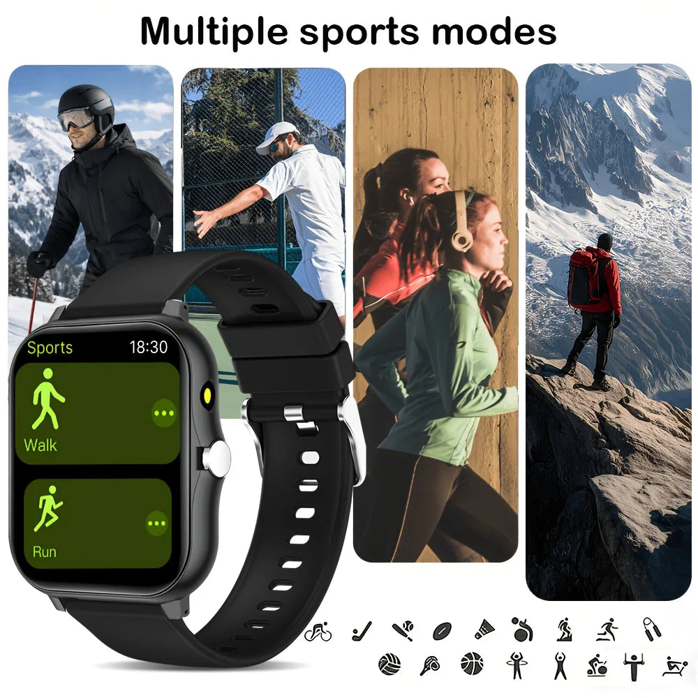 1.8-Inch Calling Smartwatch with Flashlight