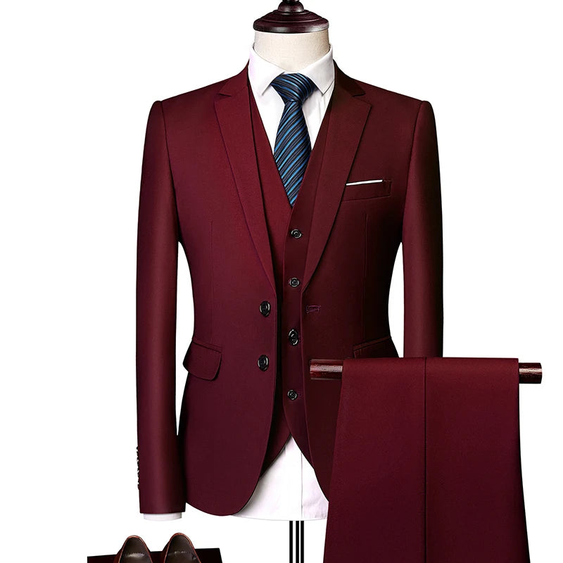 Men's Slim Fit Wedding & Occasion Suit