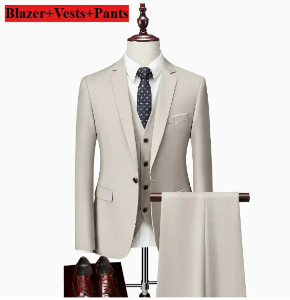 Men's British-Inspired Wedding Suit