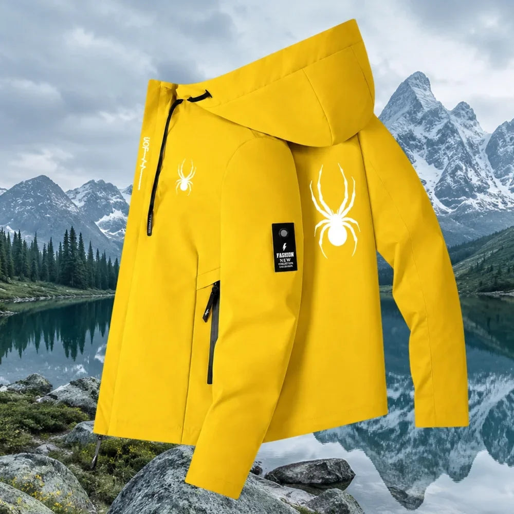 Men's Hooded Zip-Up Jacket