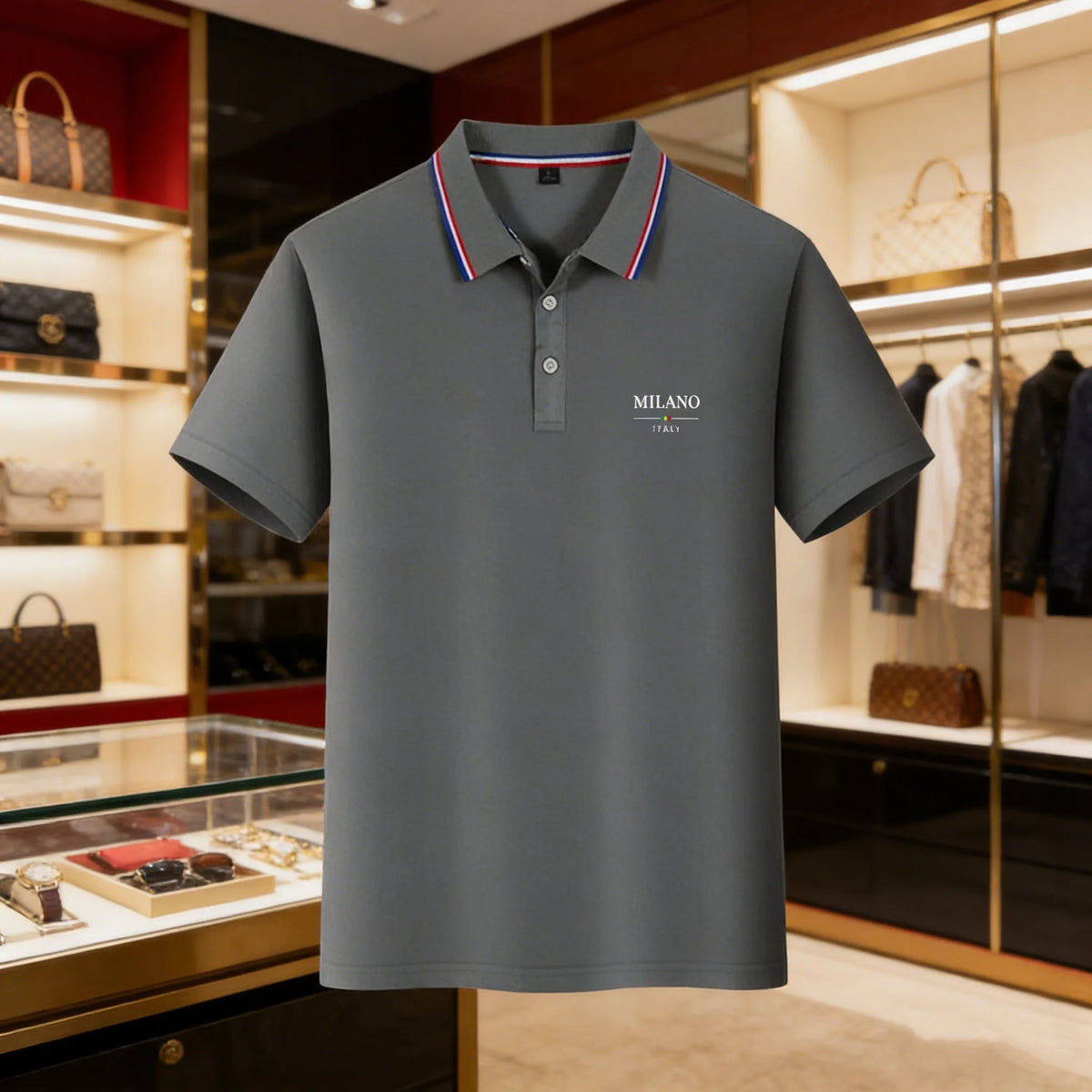 Men's Short-Sleeve Polo Shirt