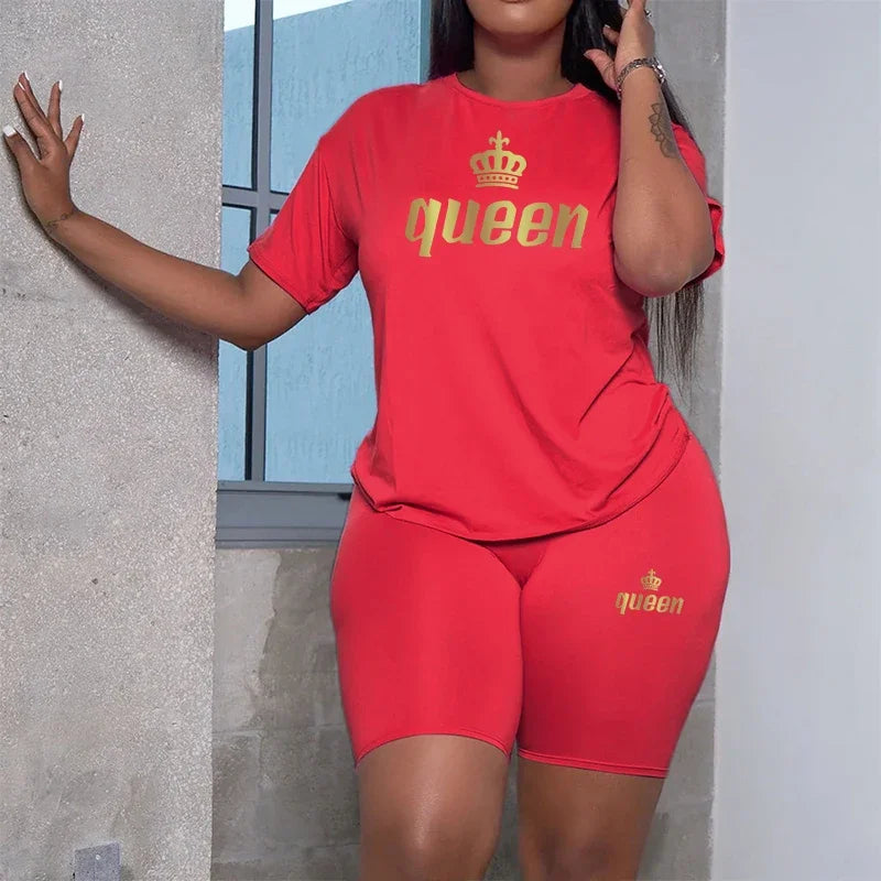 Women's Top & Shorts Set