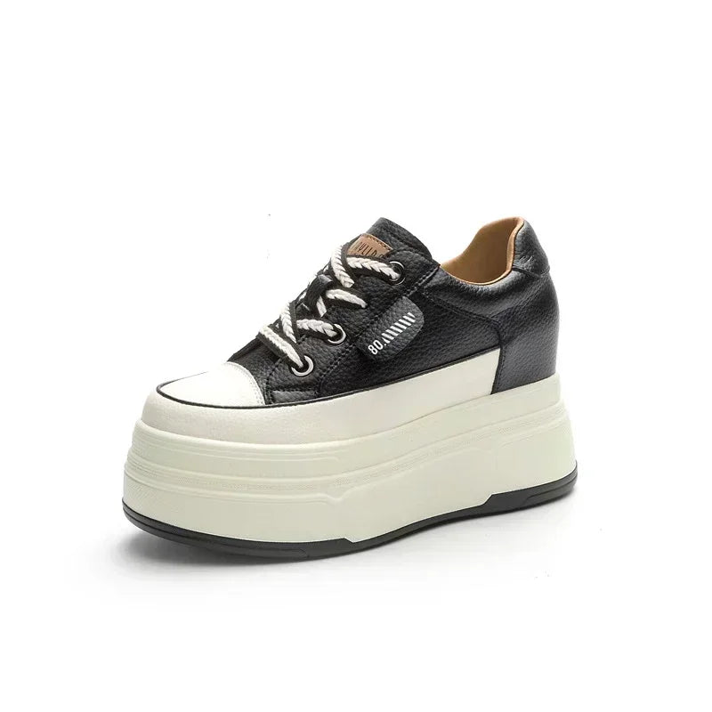 Women's Hidden-Wedge Platform Sneakers — product view