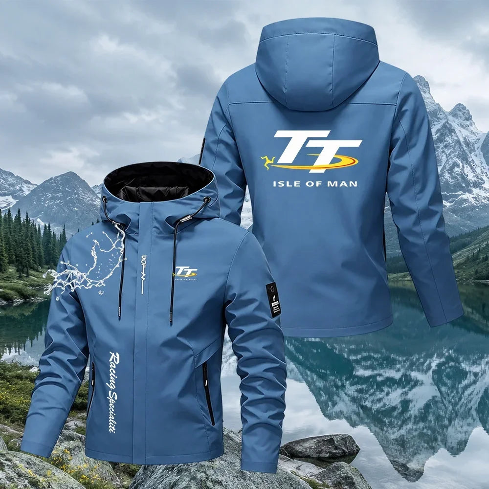 Men's Hooded Zip-Up Jacket
