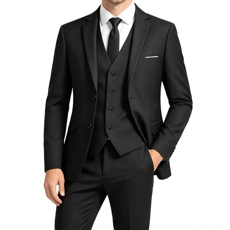 Men's Formal Suit — Two- and Three-Piece Options