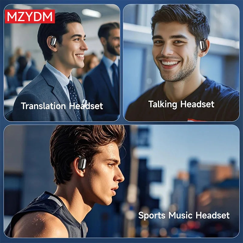 AI Translator Noise-Cancelling Wireless Earbuds