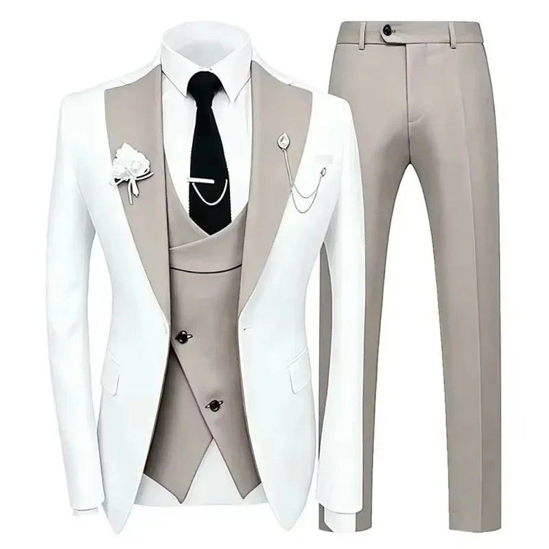 Men's Three-Piece Formal Suit