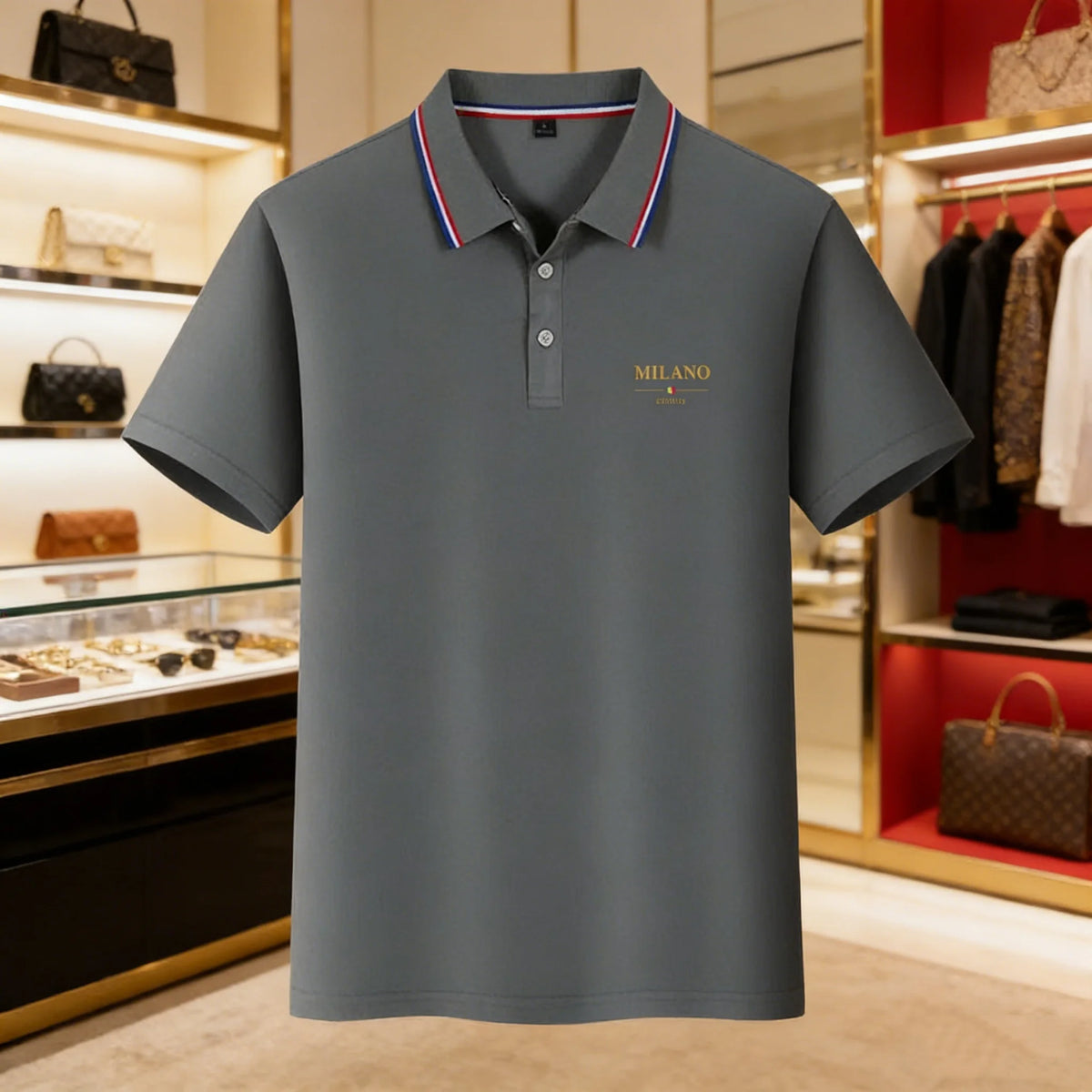 Men's Short-Sleeve Polo Shirt
