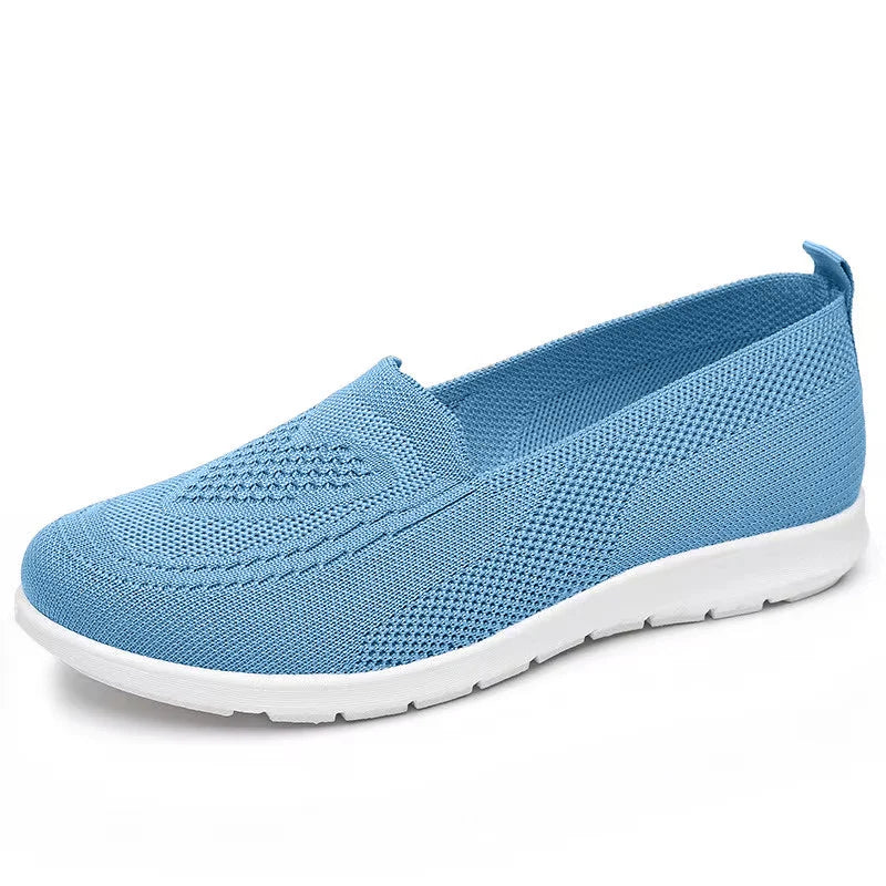 Women's Flat Air-Mesh Walking Shoes — product view