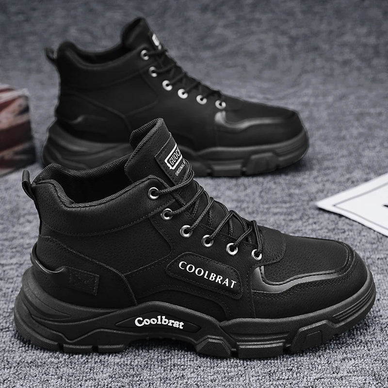 Chaussures décontractées à lacets pour homme