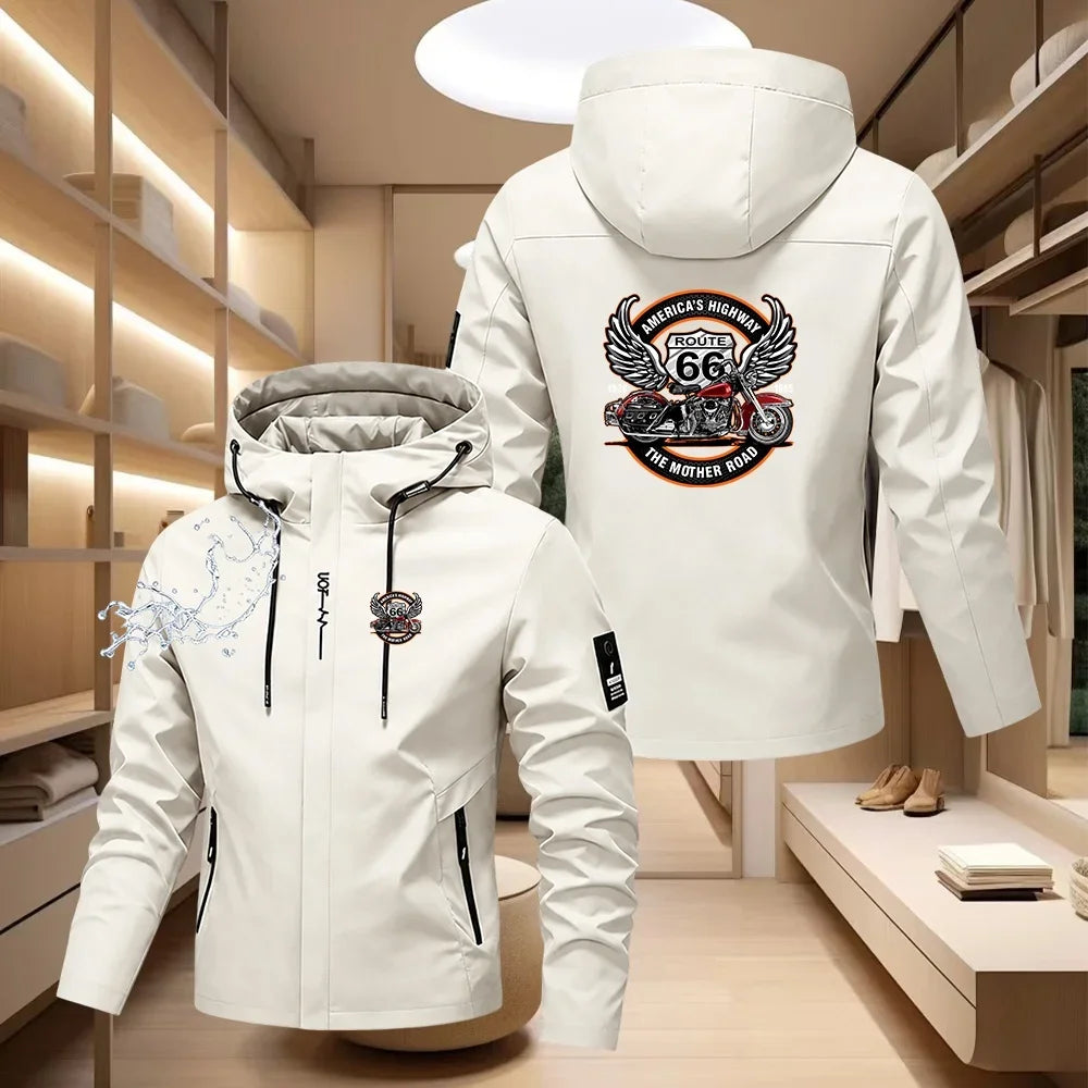 Men's Casual Zip-Up Jacket