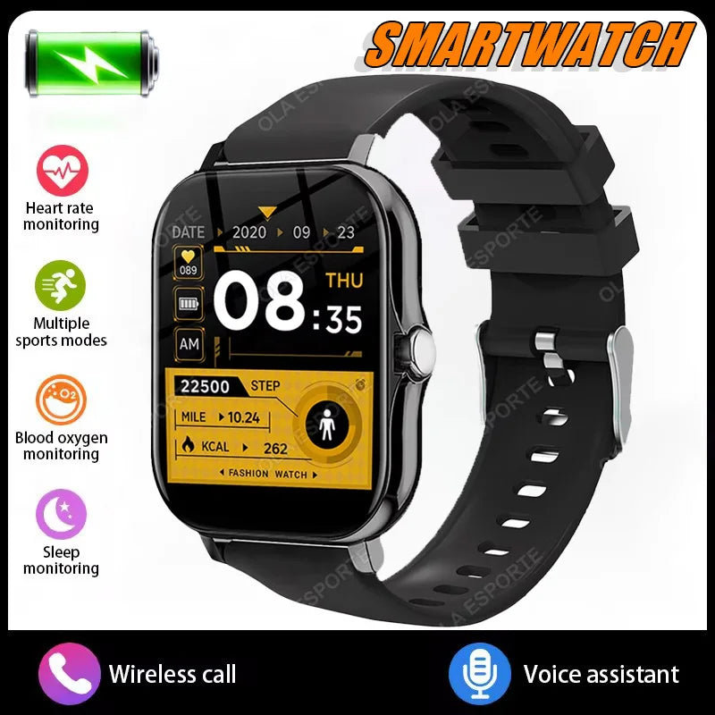 Outdoor 1.83-Inch Calling Smartwatch with Sleep Features