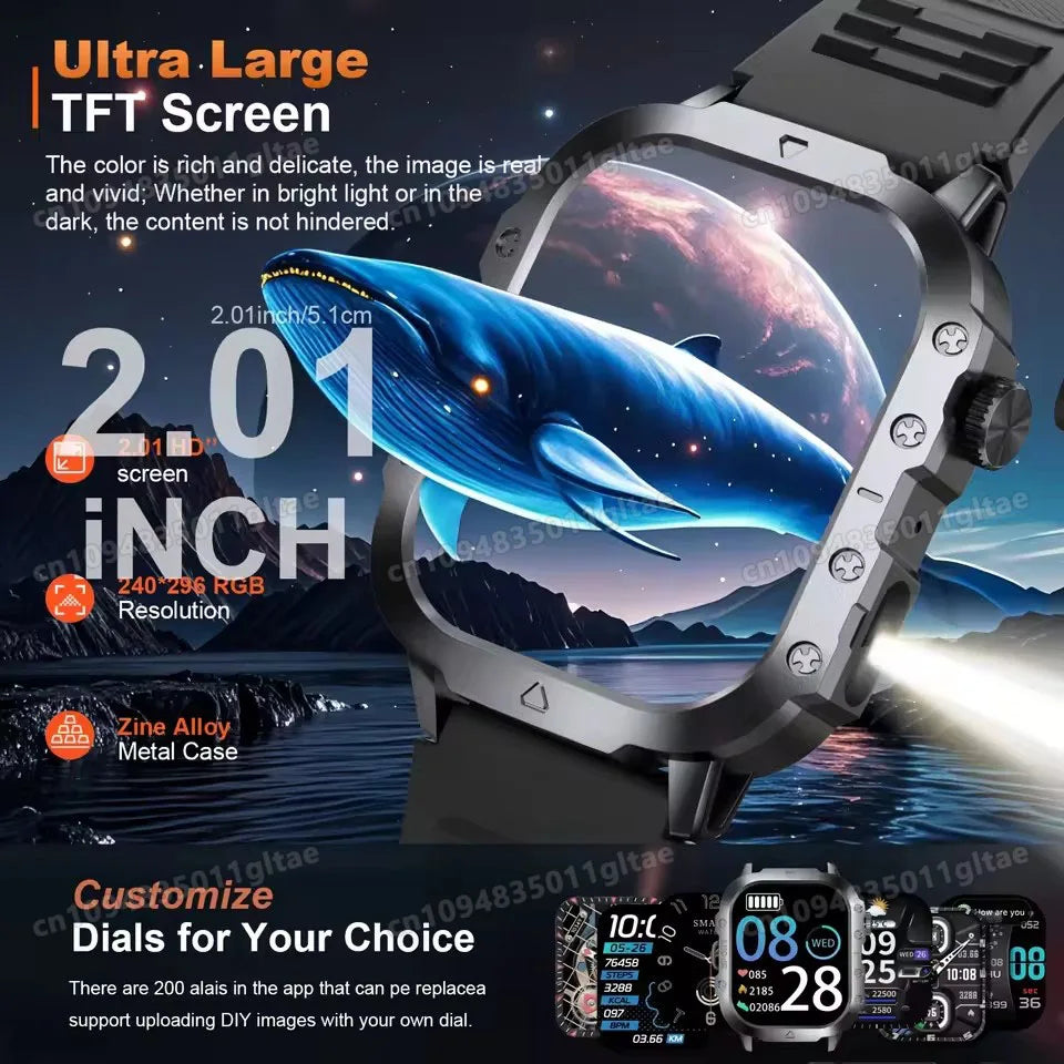 Outdoor 1.83-Inch Calling Smartwatch