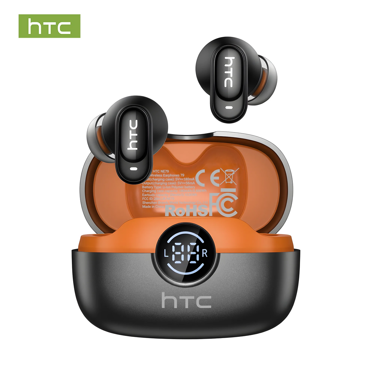 AI Translation Wireless Earbuds with LED Display
