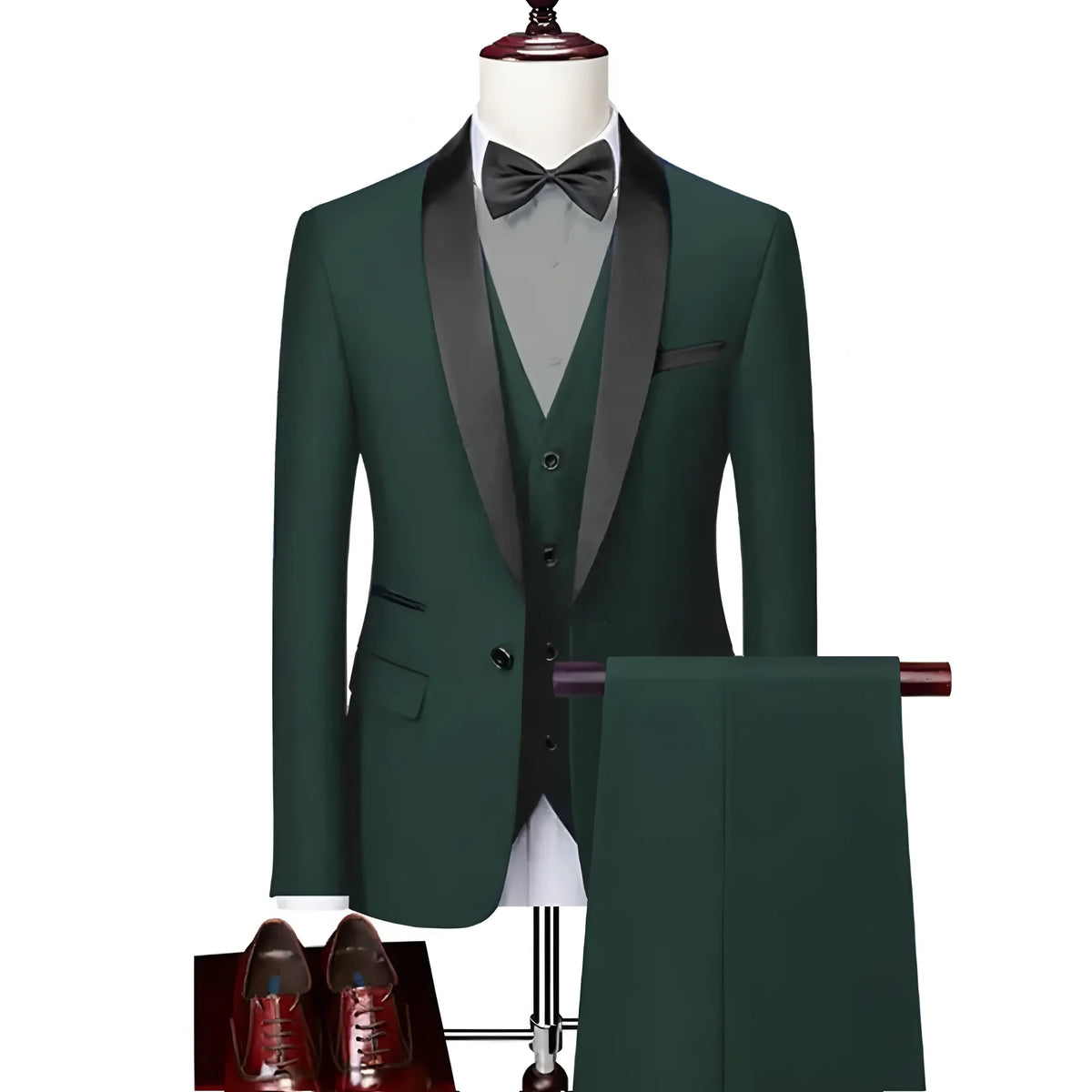 Men's One-Button Slim Fit Suit & Blazer Options