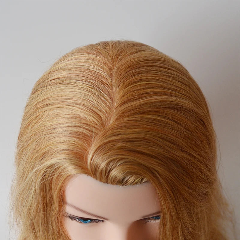 Blonde Human Hair Wig — product view