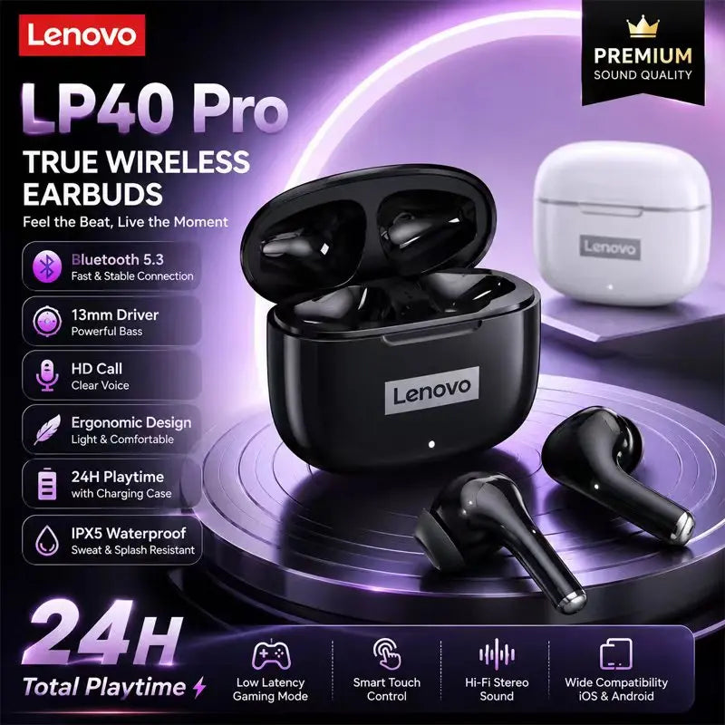 Touch-Control TWS Sport Wireless Earbuds