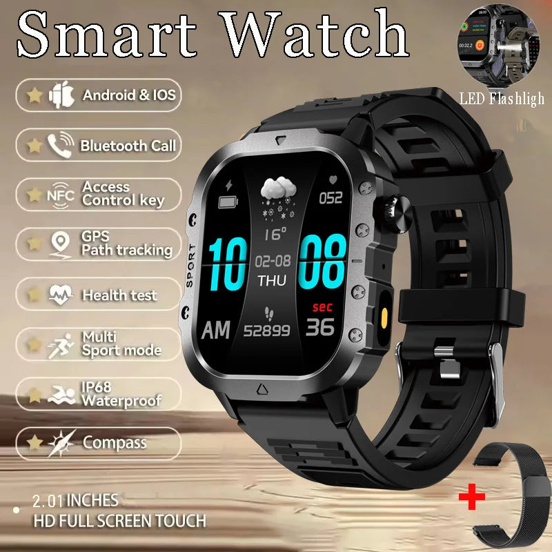 Outdoor 1.83-Inch Calling Smartwatch