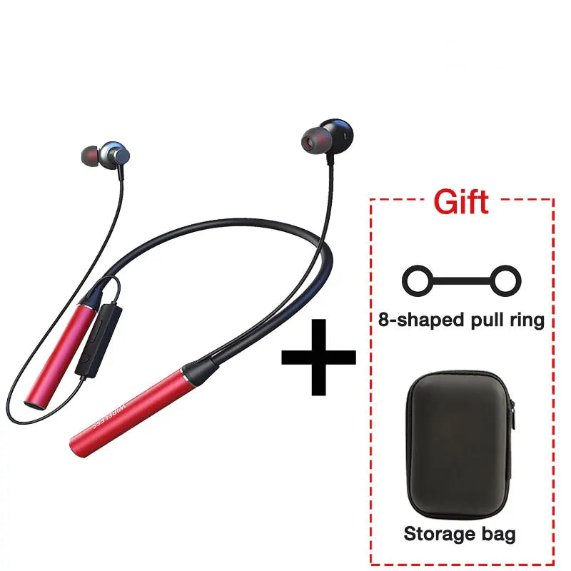 Long-Battery Neckband Bluetooth Earphones