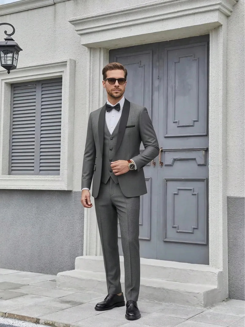 Men's Slim Fit Formal Suit & Blazer Options
