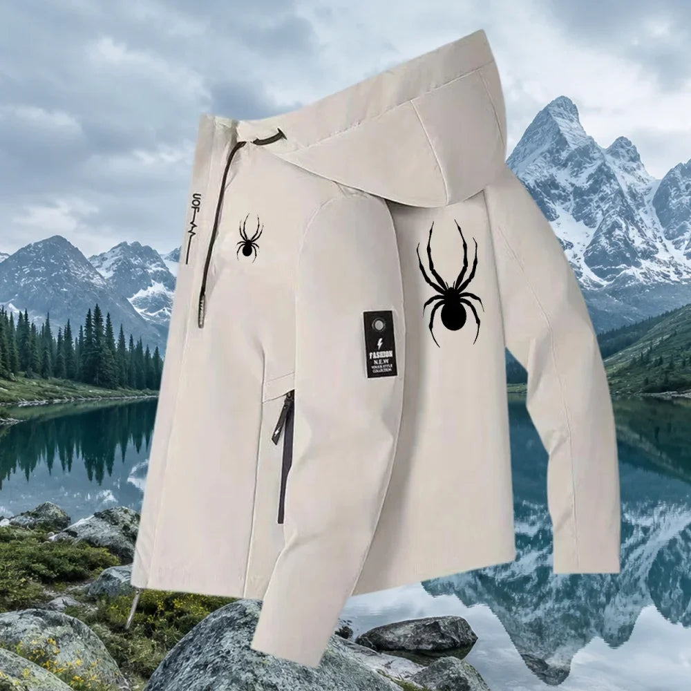 Men's Hooded Zip-Up Jacket