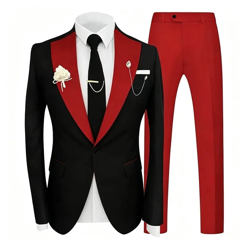 Men's Three-Piece Business & Occasion Suit