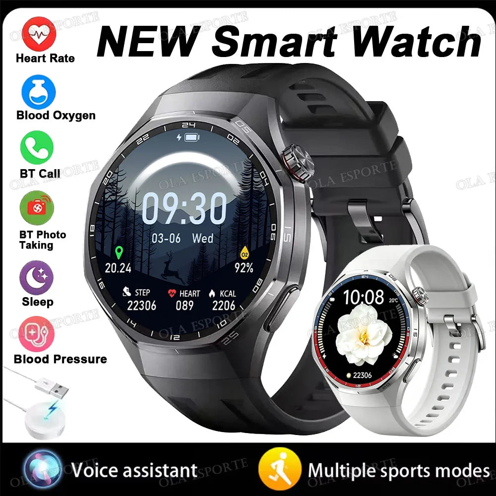 1.52-Inch Calling Smartwatch with Music Control
